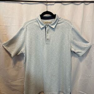 Tommy Bahama Grey Polo Shirt Classic Style